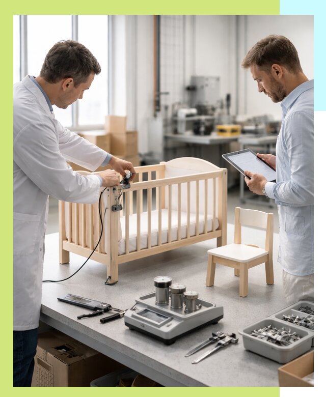 Сертификация детской мебели и проверка безопасности в Мегионе