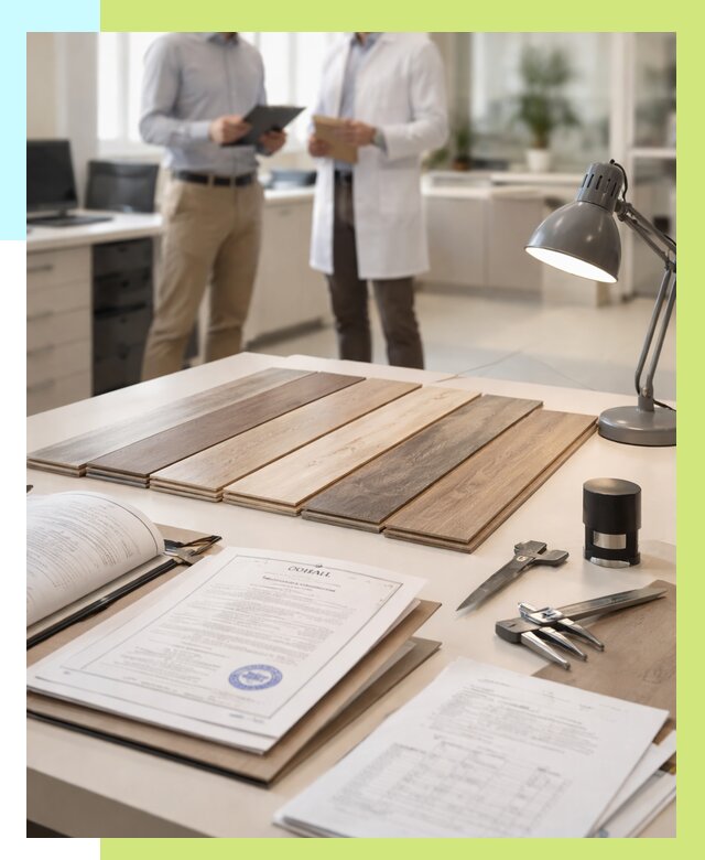 Сертификация ламината в Мегионе от 18765 р. под ключ | Алешин-Мго