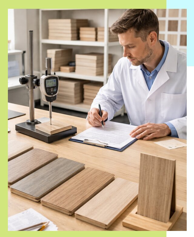 Сертификация ламината с испытаниями и оформлением документов в Мегионе