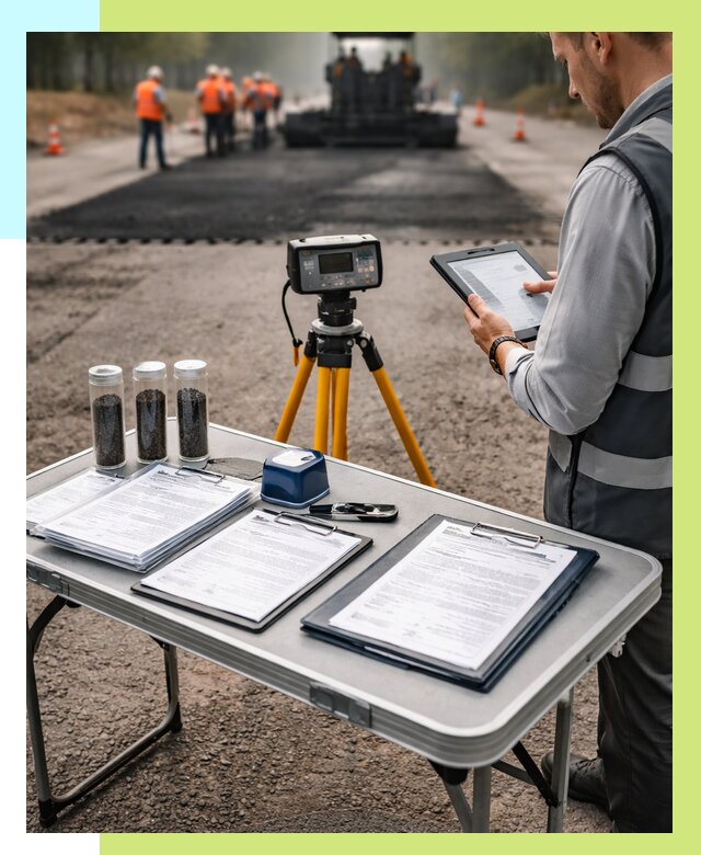 Сертификация асфальта в Мегионе от 26063 р. | Алешин-Мго