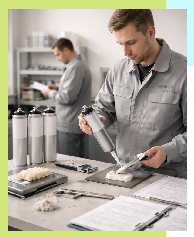 Сертификация монтажной пены и соответствие стандартам в Мегионе