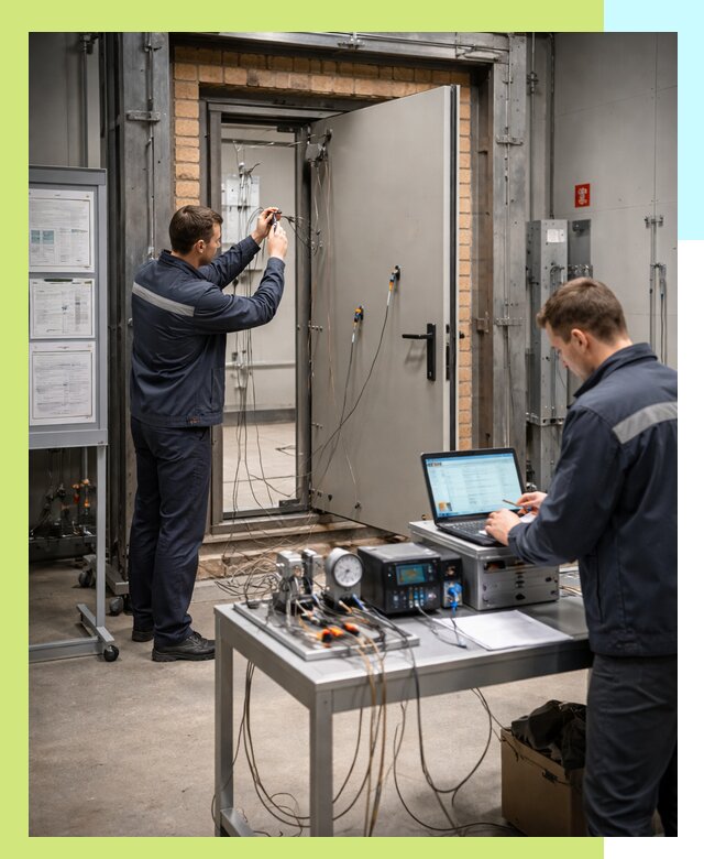 Сертификация противопожарных дверей в Мегионе по ГОСТ и ТР