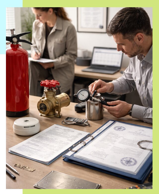 Сертификация пожарного оборудования в Мегионе от 15638 р.|Алешин-Мго