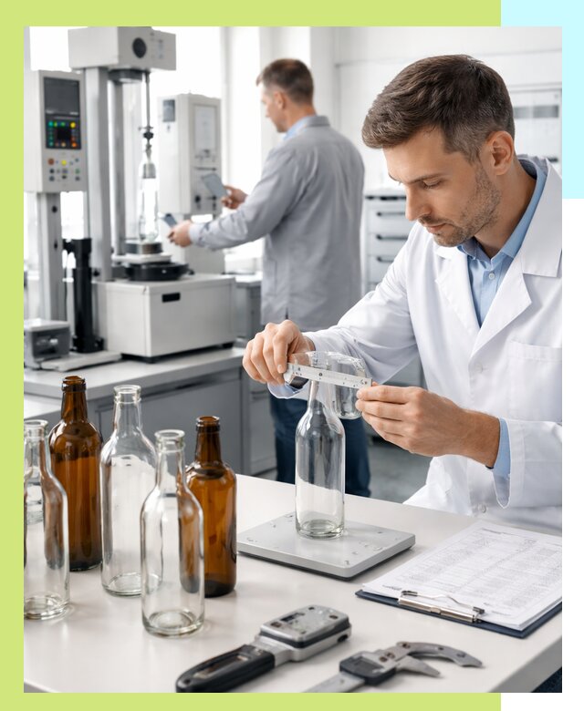 Сертификация стеклянных бутылок и сопутствующей упаковки в Мегионе