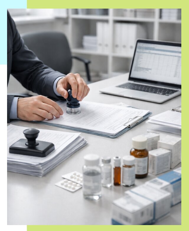 Сертификация лекарств в Мегионе от 156375 р. | Алешин-Мго