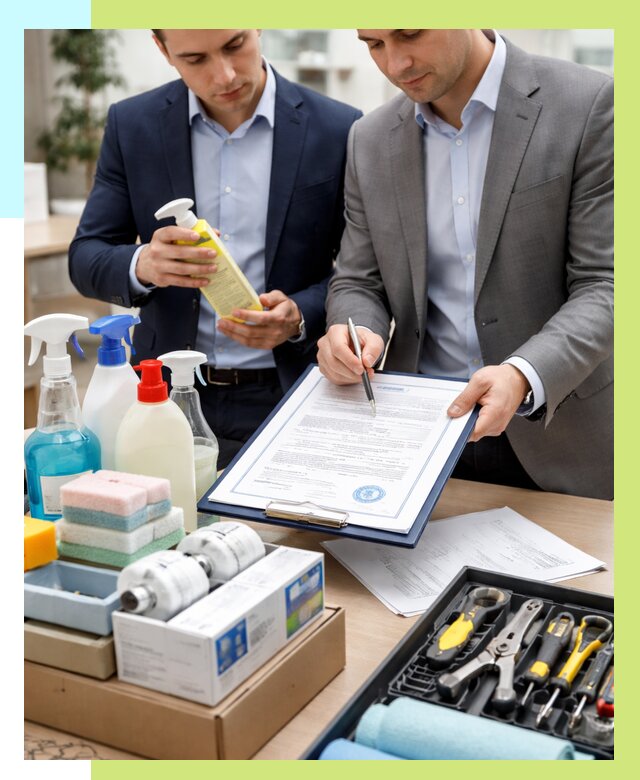 Сертификация хозяйственных товаров в Мегионе, от 18765 р. |Алешин-Мго