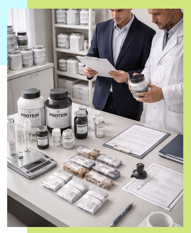 Сертификация спортивного питания в Мегионе от 15638 р., Алешин-Мго