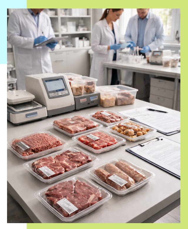 Сертификация мясной продукции в Мегионе от 20850 р. | Алешин-Мго