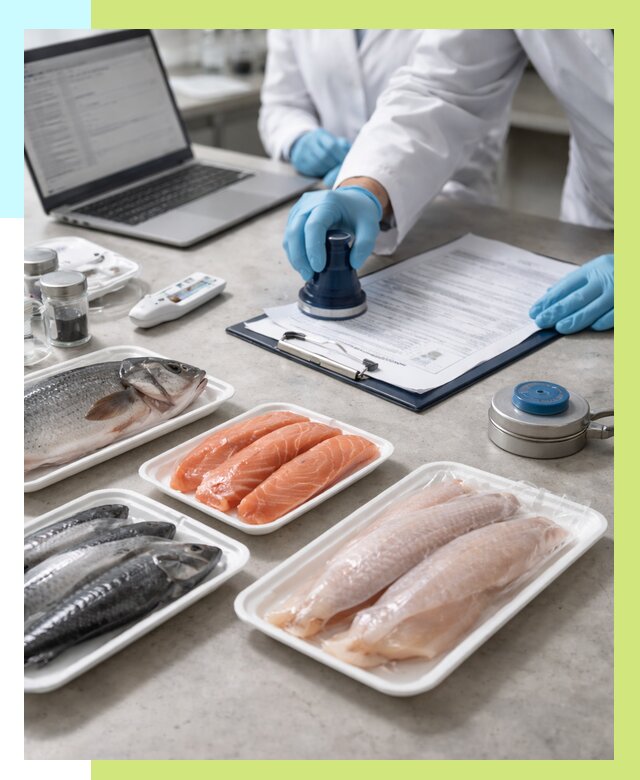 Сертификация рыбы и сертификат в Мегионе от 15638 р. | Алешин-Мго