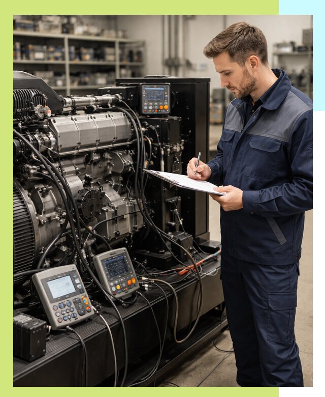 Сертификация дизельных генераторов и их оборудования в Мегионе