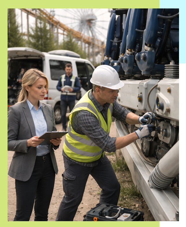 Сертификация аттракционов и проверка безопасности в Мегионе