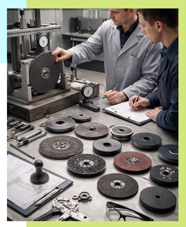 Сертификация абразивного инструмента в Мегионе от 15638 р. Алешин-Мго