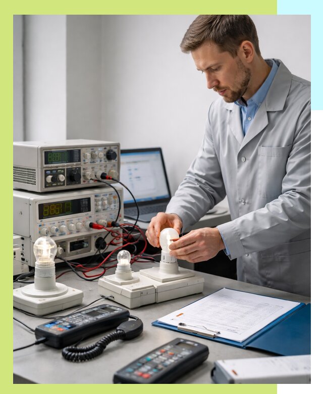 Сертификация ламп и светильников в Мегионе по нормативам