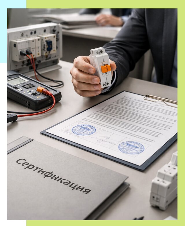 Сертификация выключателей под ключ в Мегионе от 15638 р. | Алешин-Мго