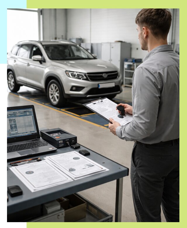 Сертификация транспортных средств в Мегионе от 12510 р. | Алешин-Мго