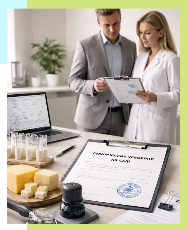 ТУ на сыры в Мегионе срочно от 12510 р. — оформление | Алешин-Мго