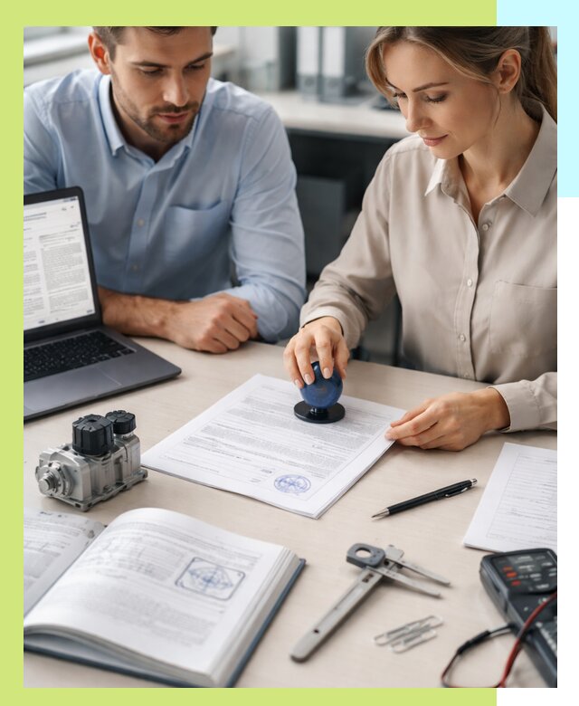 Выдача паспорта изделия и техническая экспертиза продукции в Мегионе