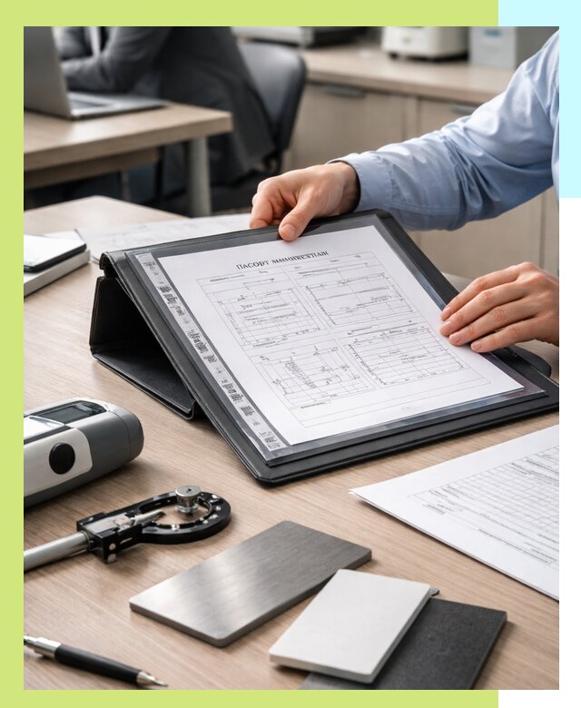 Оформление паспорта материала для продукции в Мегионе