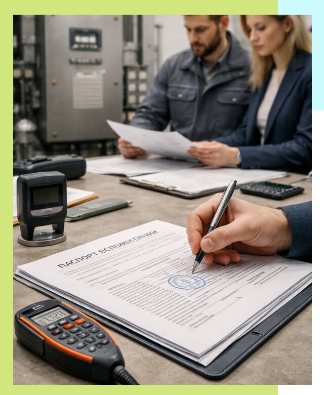 Оформление паспорта эксплуатации оборудования в Мегионе