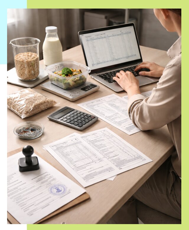 Просчет БЖУ для маркировки в Мегионе от 1564 р. | Алешин-Мго