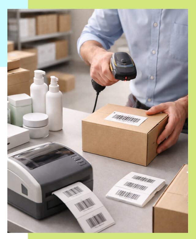 Штрихкодирование продукции в Мегионе от 4691 р. | Алешин-Мго