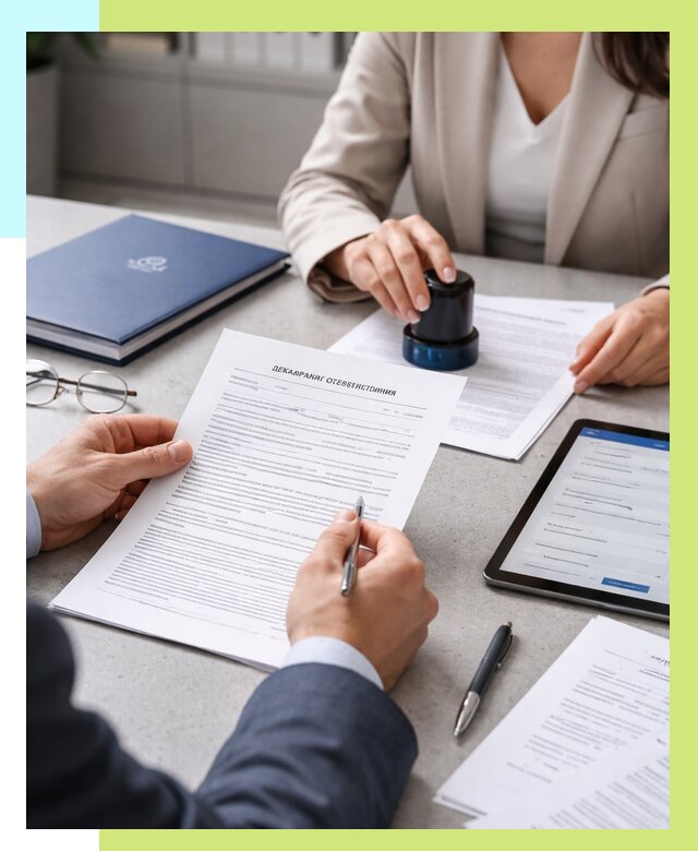 Декларация ГОСТ Р в Мегионе от 8861 р оформить в Алешин-Мго