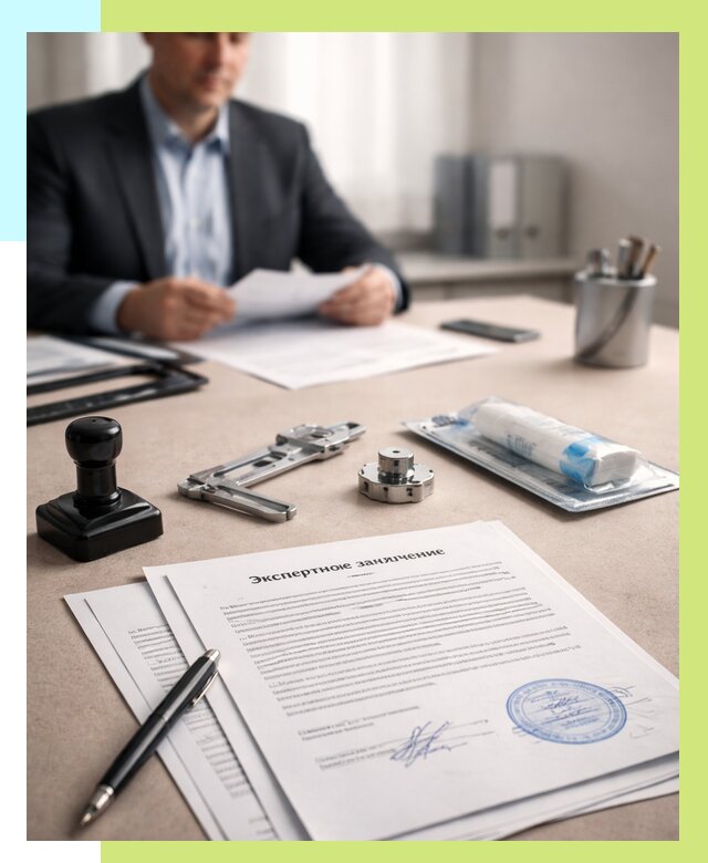 Экспертное заключение на продукцию в Мегионе от 8861 р. | Алешин-Мго
