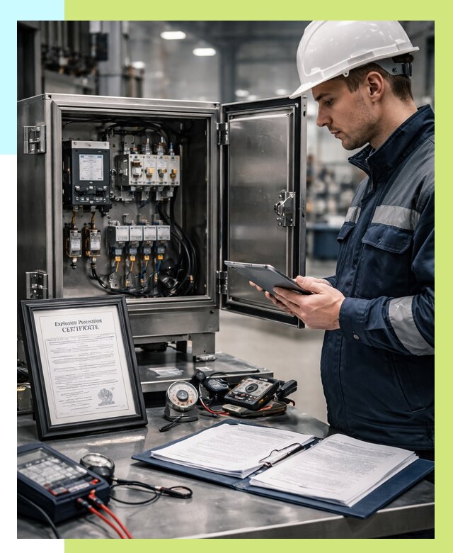 Сертификат взрывозащиты в Мегионе от 46913 р. | Алешин-Мго