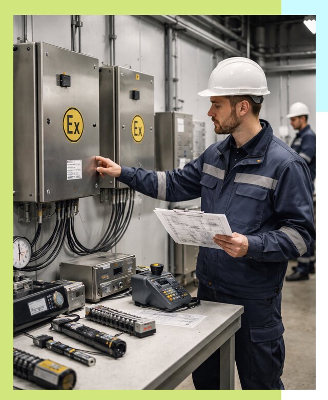 Сертификат взрывозащиты промышленного оборудования в Мегионе