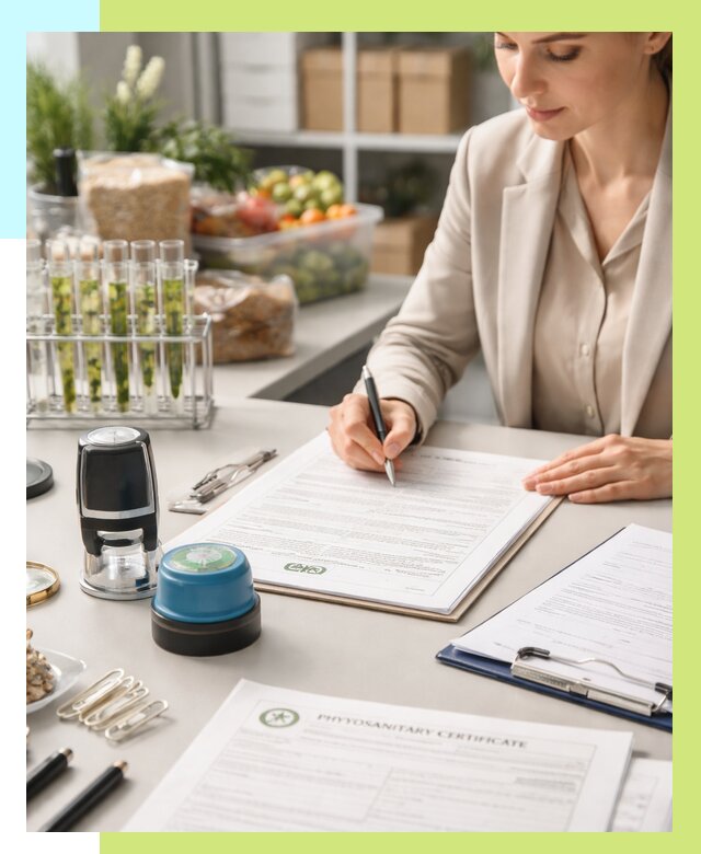 Фитосанитарный сертификат оформить в Мегионе от 4691 р. | Алешин-Мго