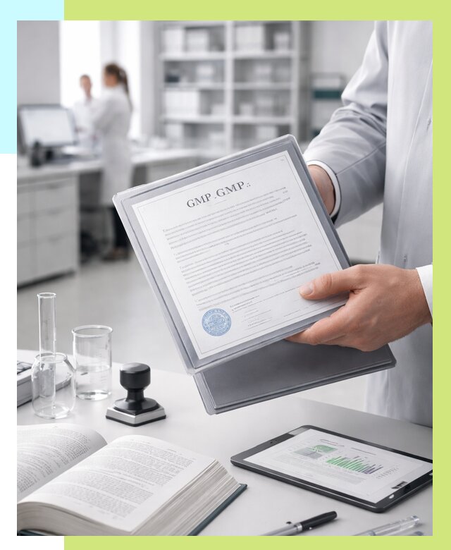 Сертификат GMP в Мегионе под ключ от 88613 р. | Алешин-Мго