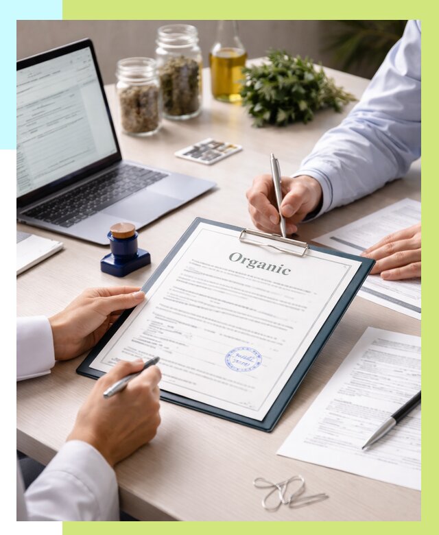 Оформление сертификат органик в Мегионе от 31275 р. | Алешин-Мго