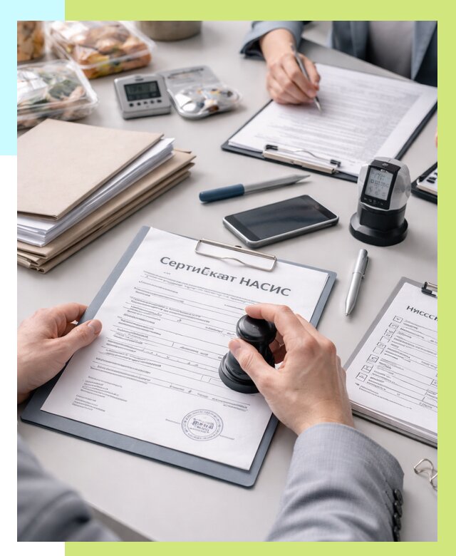 Сертификат HACCP в Мегионе под ключ от 18765 р. срочно Алешин-Мго