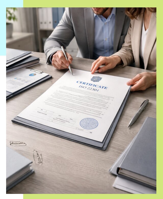 Сертификат ISO 22301 в Мегионе от 46913 р. | Алешин-Мго срочно