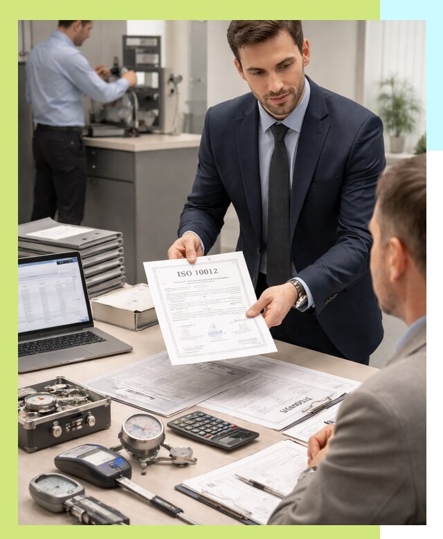 Выдача сертификата ISO 10012 по требованиям метрологии в Мегионе
