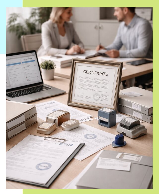 Сертификация компании в Мегионе от 46913 р. | Алешин-Мго — заказ